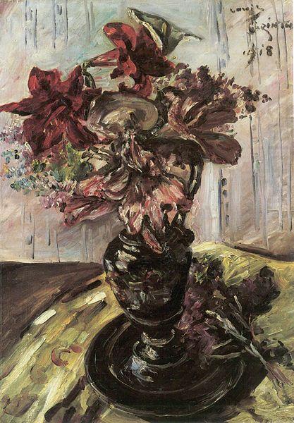 Lovis Corinth Blumenstillleben mit Kalla china oil painting image